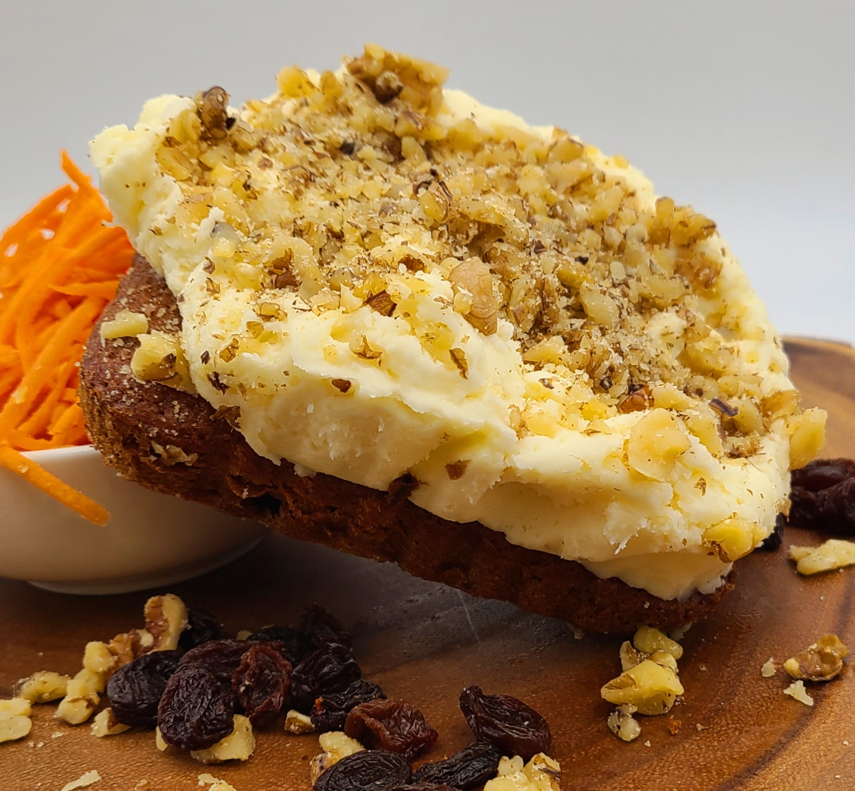 bfmazzeo Carrot Raisin Bread W/ Icing